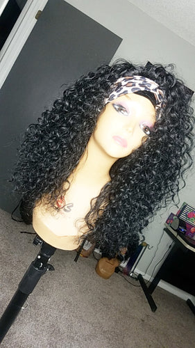 HEADBAND WIG BEACH WAVES